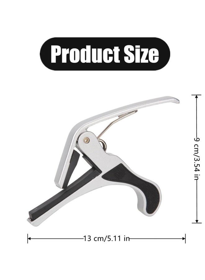 Guitar Capo Professional Guitar Clip Guitar Clamp Alloy Acoustic Guitar Capo for Bass Classical Guitar - Image 2